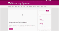 Desktop Screenshot of mymakeupreview.net